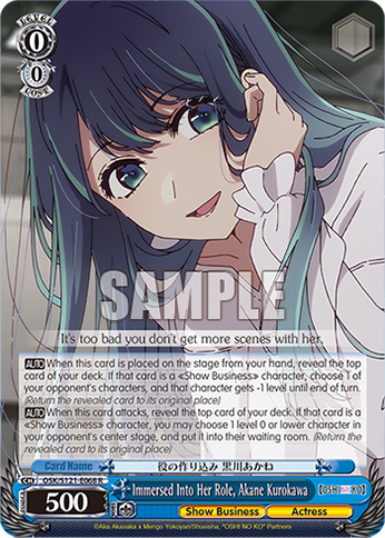 Immersed Into Her Role, Akane Kurokawa OSK/S121-E068