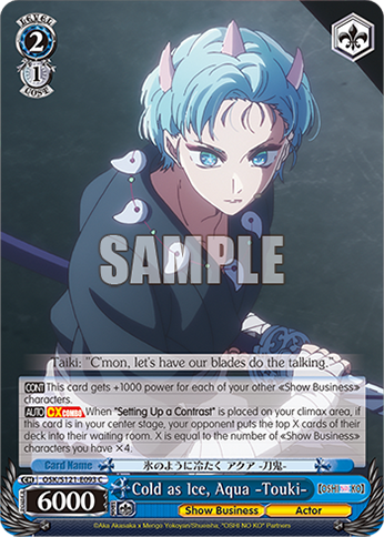 Cold as Ice, Aqua -Touki- OSK/S121-E093