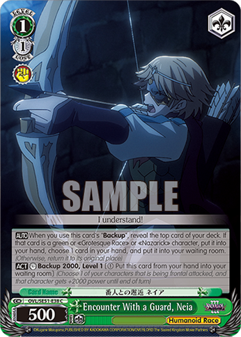 Encounter With a Guard, Neia