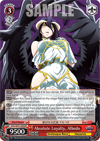 Absolute Loyalty, Albedo