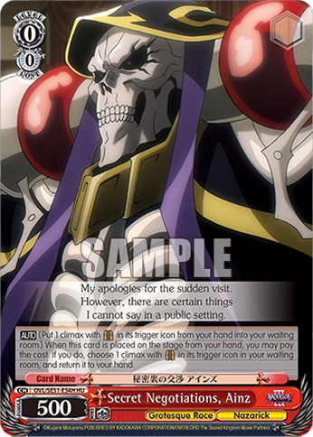 Secret Negotiations, Ainz OVL/SE51-E54H