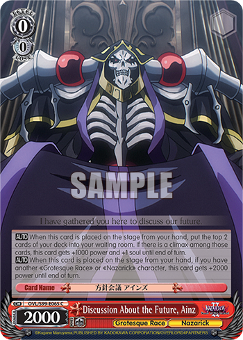 Discussion About the Future, Ainz
