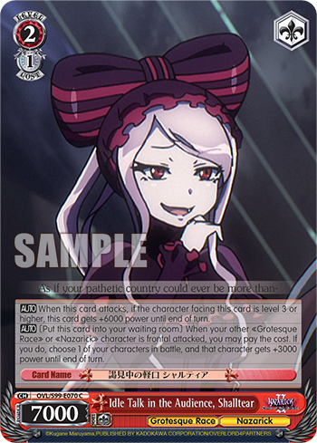 Idle Talk in the Audience, Shalltear