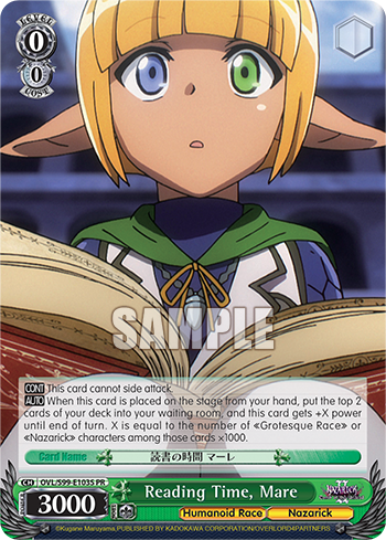 Reading Time, Mare OVL/S99-E103S