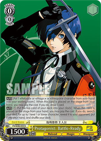 Protagonist: Battle-Ready