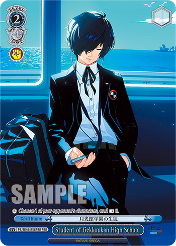 Student of Gekkoukan High School P3/SE46-E58PER