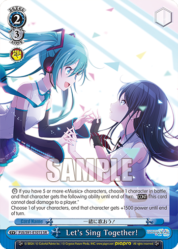 Let's Sing Together! PJS/S91-E101S