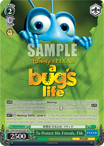To Protect His Friends, Flik