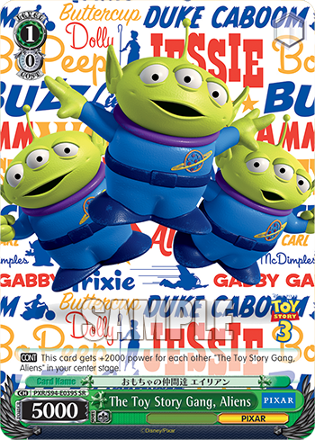 The Toy Story Gang, Aliens