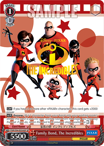 Family Bond, The Incredibles