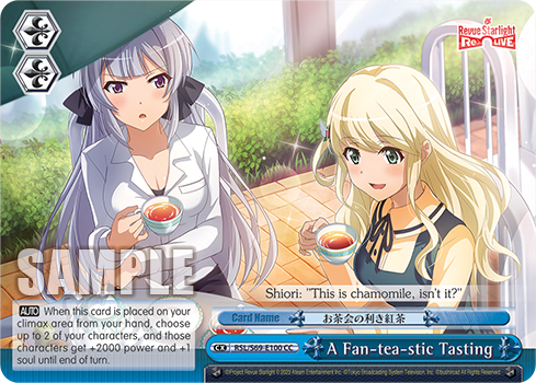 A Fan-tea-stic Tasting RSL/S69-E100