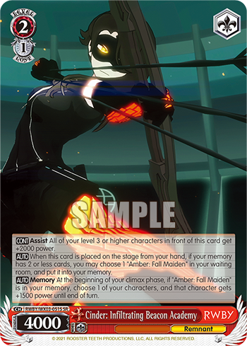 Cinder: Infiltrating Beacon Academy
