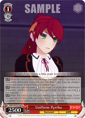 Uniform Pyrrha