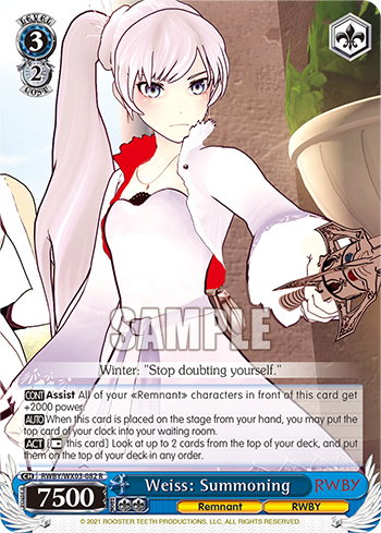 Weiss: Summoning