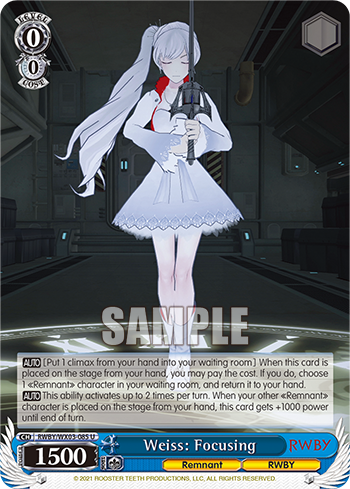Weiss: Focusing
