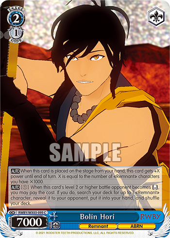 Bolin Hori RWBY/WX03-095