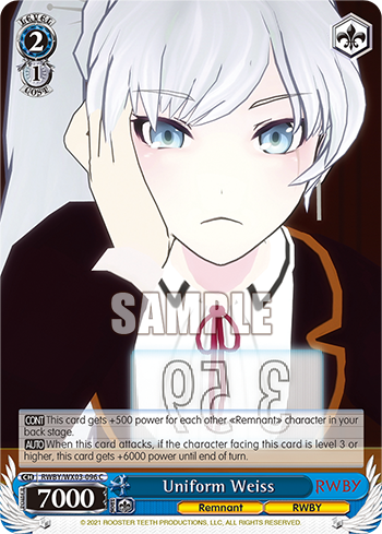 Uniform Weiss RWBY/WX03-096