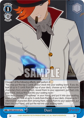 Dust RWBY/WX03-097
