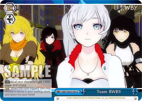Team RWBY RWBY/WX03-098