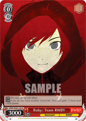 Ruby: Team RWBY RWBY/WX03-102S
