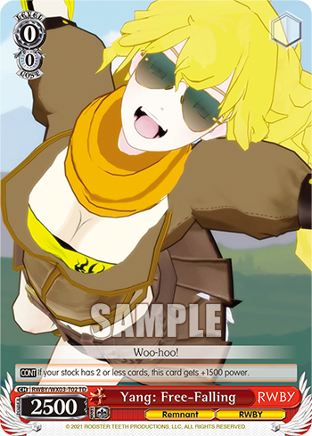 Yang: Free-Falling