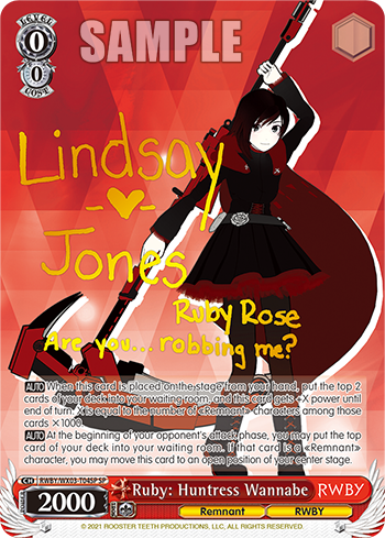 Ruby: Huntress Wannabe