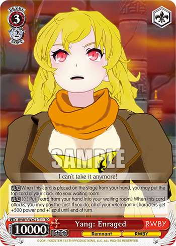 Yang: Enraged
