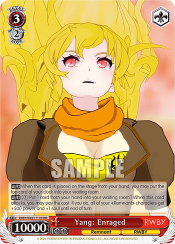 Yang: Enraged