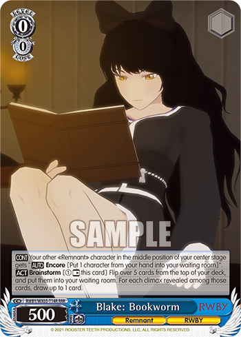 Blake: Bookworm