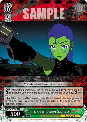 Ilia: Overflowing Sadness