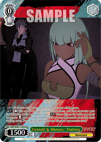 Emerald & Mercury: Training