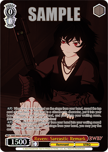 Raven: Sarcastic Remark