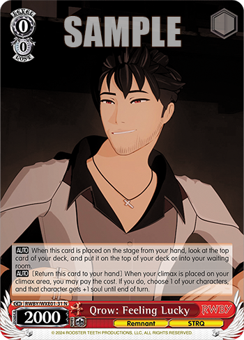 Qrow: Feeling Lucky