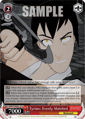 Tyrian: Evenly Matched