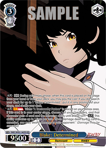 Blake: Determined