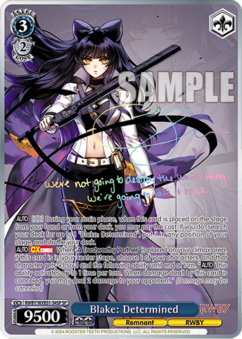 Blake: Determined