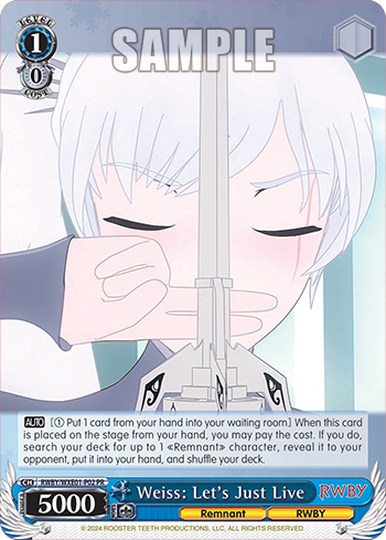 Weiss: Let's Just Live