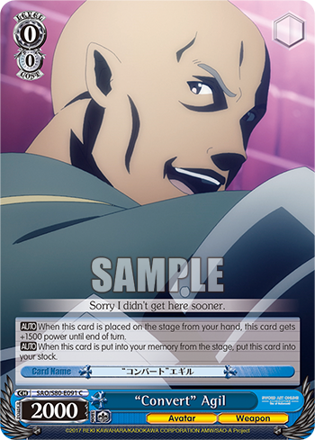 "Convert" Agil SAO/S80-E091