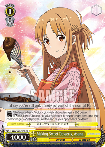 Making Sweet Desserts, Asuna SAO/S80-E102