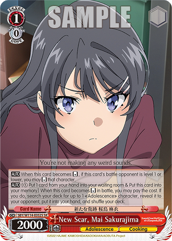 New Scar, Mai Sakurajima