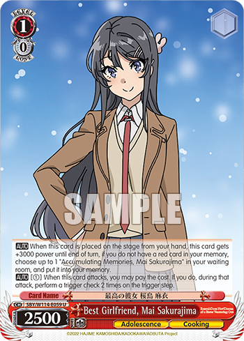 Best Girlfriend, Mai Sakurajima SBY/W114-E059