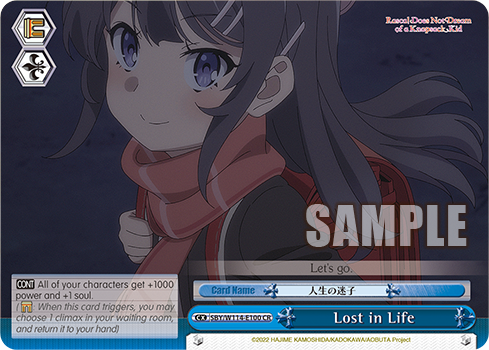 Lost in Life SBY/W114-E100R