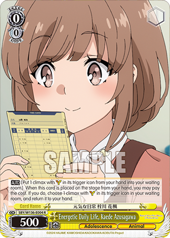 Energetic Daily Life, Kaede Azusagawa