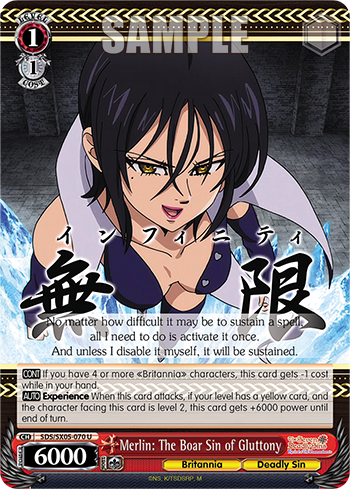 Merlin: The Boar Sin of Gluttony