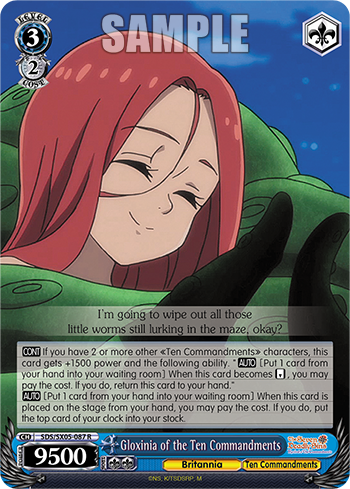 Gloxinia of the Ten Commandments SDS/SX05-087