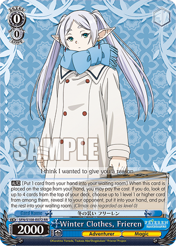 Winter Clothes, Frieren