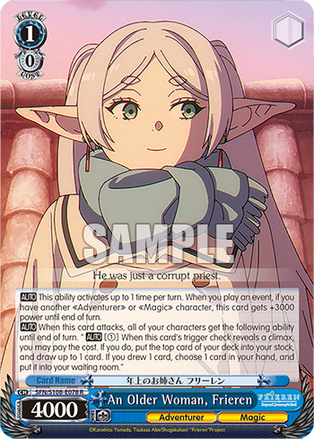 An Older Woman, Frieren