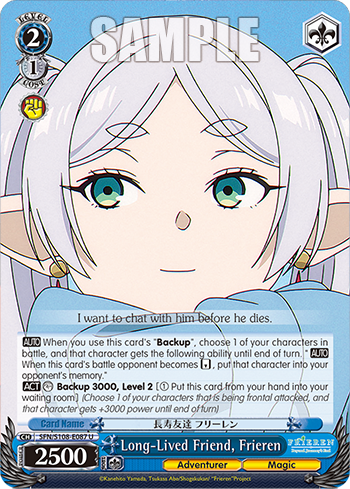 Long-Lived Friend, Frieren SFN/S108-E087