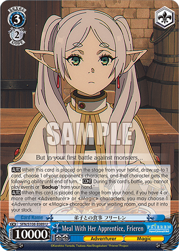 Meal With Her Apprentice, Frieren SFN/S108-E089
