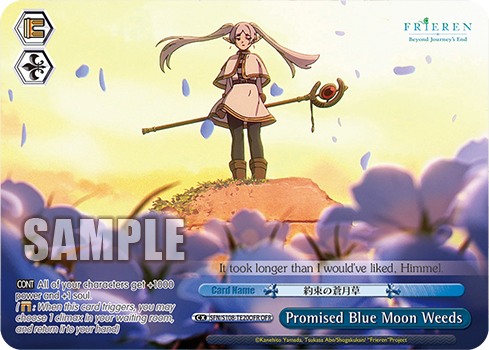 Promised Blue Moon Weeds